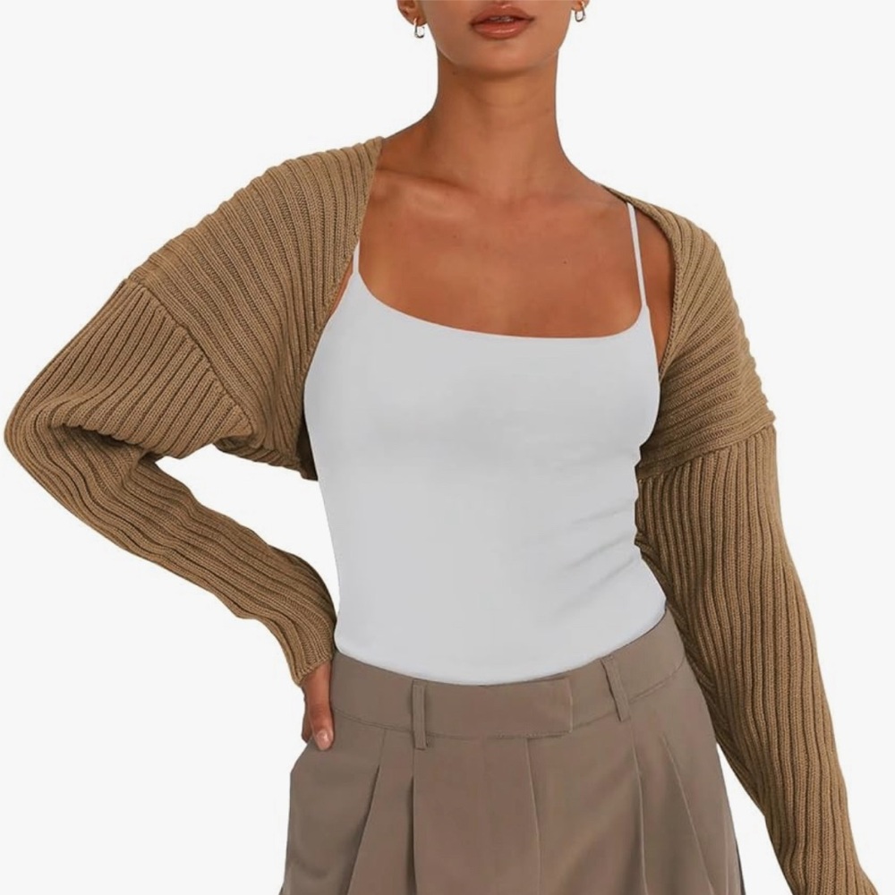 Amazon Shrug- Tan